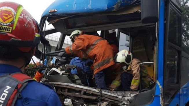 5 Korban Kecelakaan TransJakarta Masih Dirawat di RS Polri, Begini Kondisinya