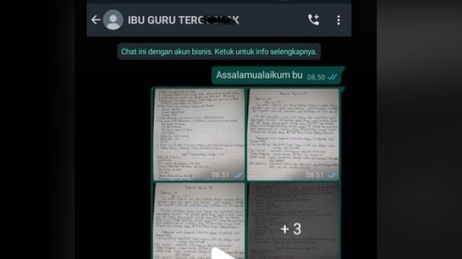 Aksi murid hina guru gara-gara urusan upload tugas (tiktok)