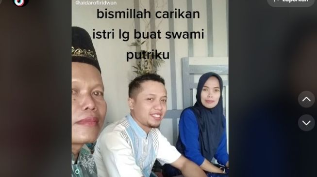 Mertua carikan istri untuk menantu (tiktok.com/@aidarofiridwan)