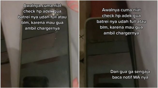 Iseng Cek HP Adik, Kakak Syok Baca Notifikasi WhatsAppnya