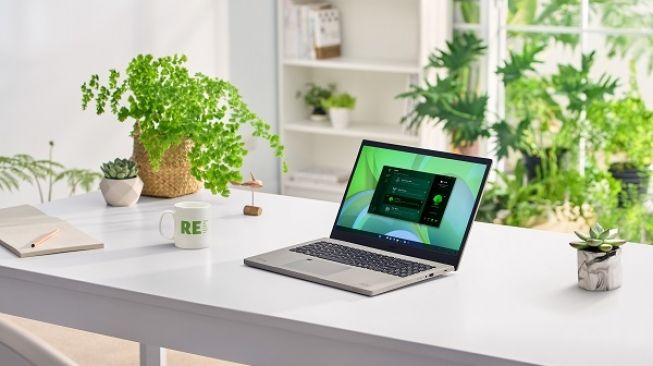 Acer Luncurkan Green PC Laptop Aspire Vero dari Plastik Daur Ulang, Seharga Rp 10 Jutaan