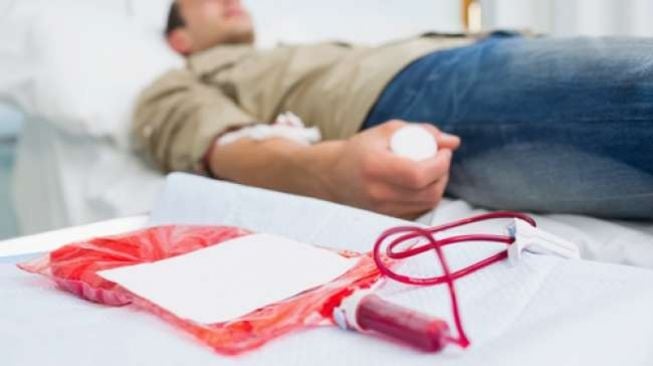 Ilustrasi donor darah. (Shutterstock)