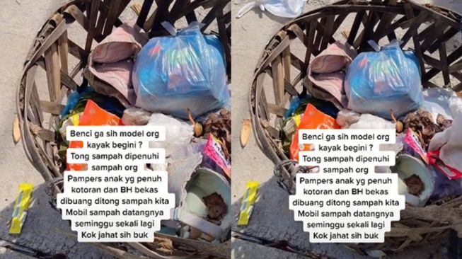 Tong Sampah Dipenuhi Kotoran Tetangga, Pemilik Rumah Tempelkan Pesan Begini