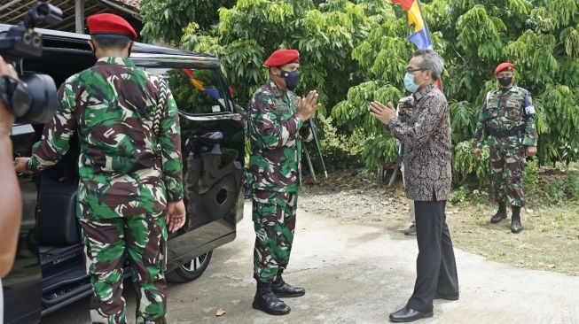 Cakupan Vaksinasi Kalurahan Sumbermulyo Bantul 80 Persen, Kopassus Bantu Percepatan