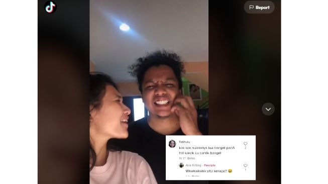 Arie Kriting dikomentari tua banget oleh warganet [Tik Tok/@ariekriting]