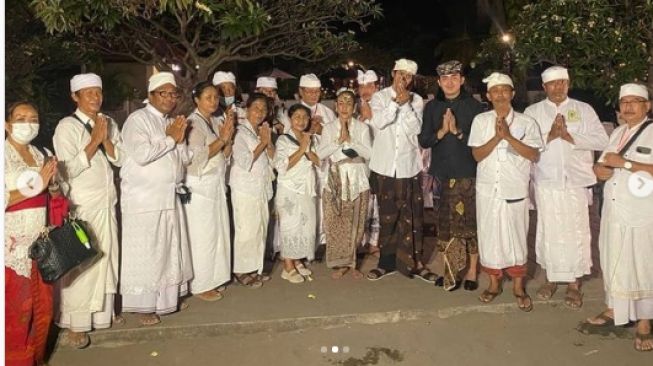 Potret Kedekatan Paundrakarna dan Sukmawati Sukarnoputri. [Instagram/@gphpaundrakarna1]