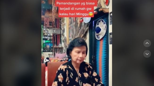 Tiga penganut kepercayaan berbeda beribadah bersamaan (tiktok)