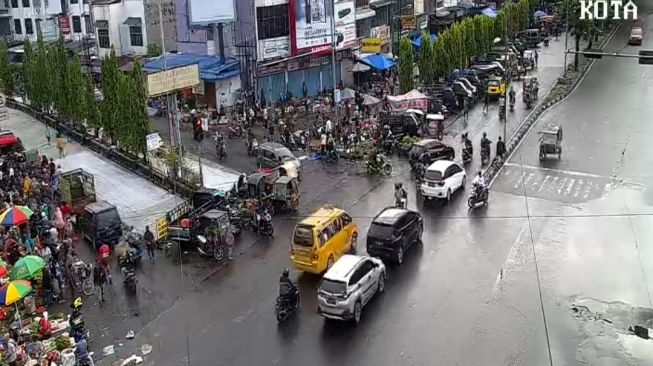 Situasi Arus Lalulintas Kota Medan Rabu 27 Oktober 2021 Pagi