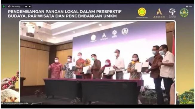 Jaringan ACCOR Hotel Tandatangani Perjanjian Kerjasama dengan Mitra UMKM