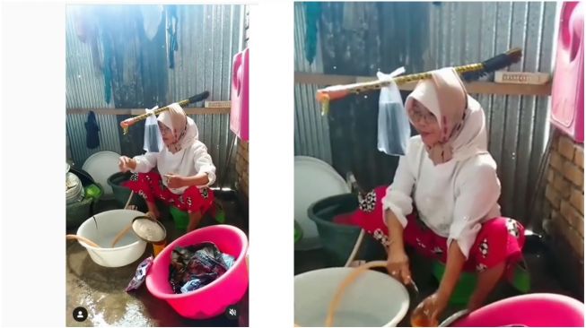 Viral Inovasi Emak-emak Bikin Alat Buat Video Call (Instagram)