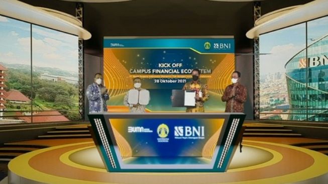 BNI Dukung UI Goes Digital melalui Campus Financial Ecosystem