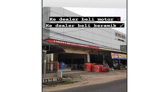Dealer Yamaha bukan jualan motor tapi justru barang-barang ini (Facebook)