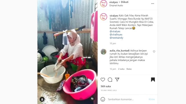 Viral Inovasi Emak-emak Bikin Alat Buat Video Call (Instagram)