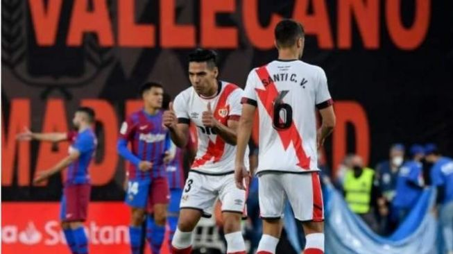 Barcelona Tumbang di Kandang Rayo Vallecano