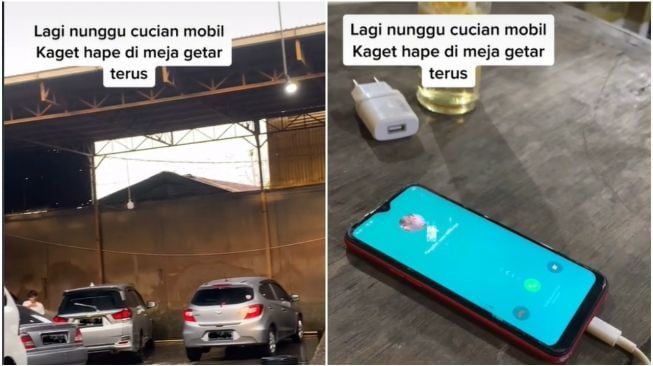 Tak Sengaja Lihat HP Tukang Cuci Mobil, Wanita Kaget Baca Notifikasi dari Sosok 'Loreng'