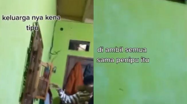 Satu keluarga kena tipu diduga diiming-imingi keteu artis. (Instagram/@nenk_updatee)