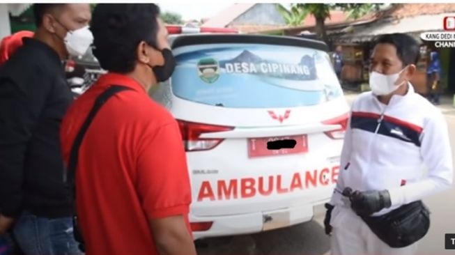 Kepergok Dedi Mulyadi, Mobil Ambulans Desa Dipakai Sopir Kulineran Bareng Istri