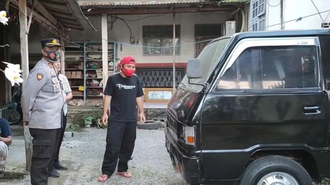 Viral Mobil Pikap Berkepala Buntung, Polisi Langsung Datangi Rumah Pembuatnya