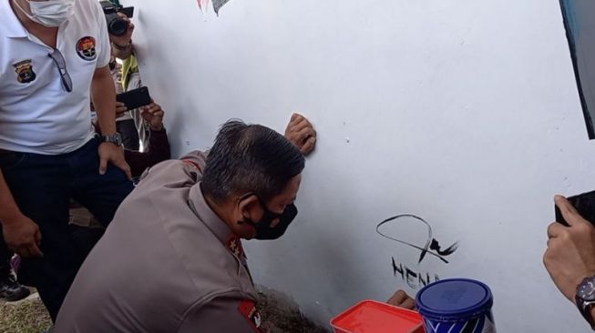 Polda Lampung Gelar Festival Mural 2021, Angkat Tema Vaksinasi COVID-19