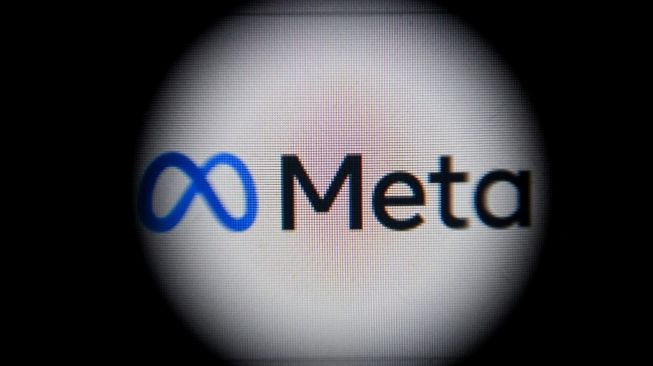 Logo Meta. [Kirill Kudryavtsev/AFP]