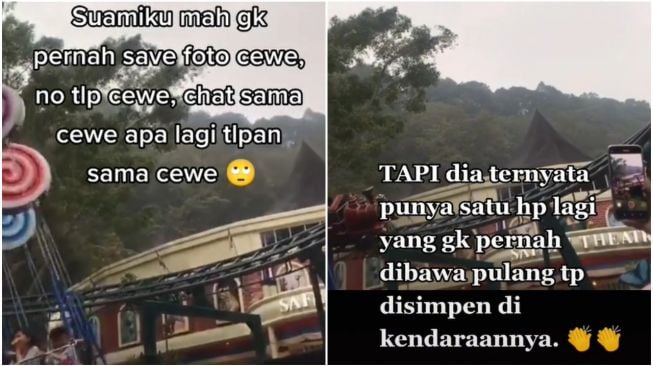 Rumah Tangga Tentram, Wanita Syok Pas Tahu Suaminya Punya Dua HP (TikTok)