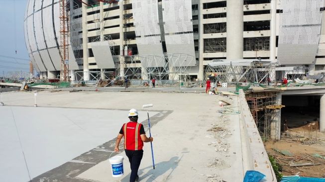 Ramah Lingkungan, Cat Ini Dipilih Jadi Pemasuk  Jakarta International Stadium