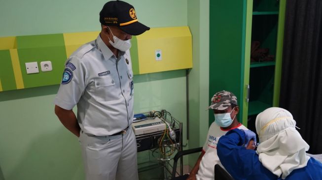 Jasa Raharja Cabang DIY Gelar Vaksinasi Massal di Bantul, Target 600 Orang Disuntik