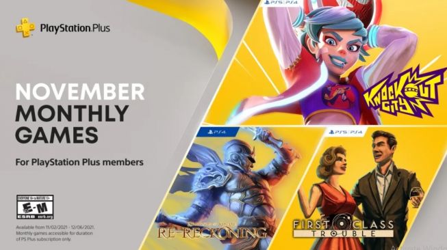 Sony Umumkan 6 Game Gratis di PS Plus November 2021, Ini Daftarnya