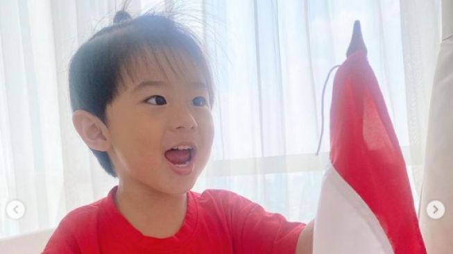 Potret Xavier Young Min Ha (Instagram/@riniyulianti). 