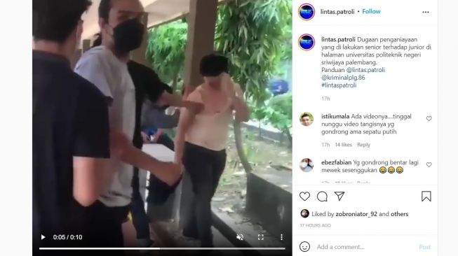 Viral! Video Mahasiswa Dikeroyok Kakak Tingkat, Warganet: DO dan Penjarakan