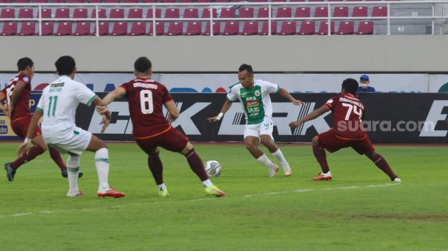 BRI Liga 1: Brace Irfan Jaya Bawa PSS Sleman Menang Tipis atas Borneo FC