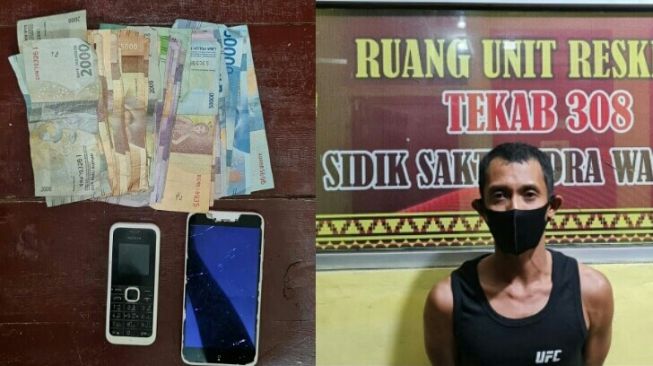 Jadi Bandar Togel di Rumah, Polisi Grebek Pria Asal Tegineneng Pesawaran