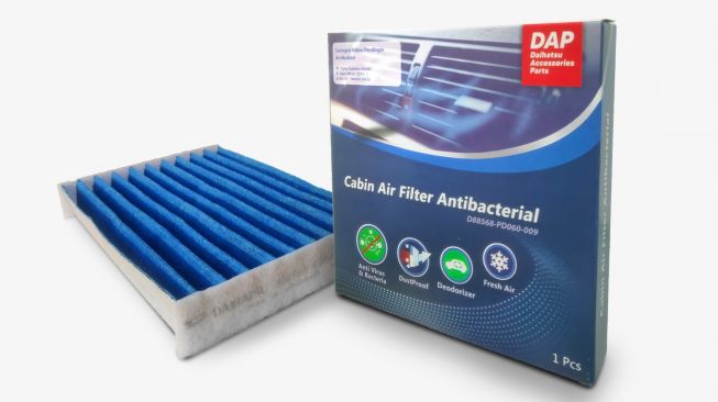 Kemasan Daihatsu anti bacterial air filter [PT ADM].