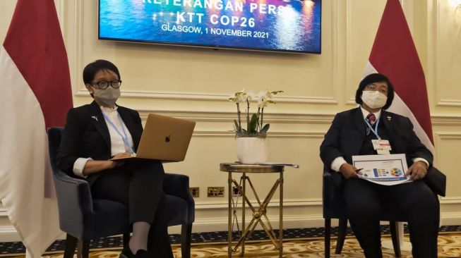 Di KTT COP 26, Menteri LHK Sebut Indonesia Mengalami Perubahan Dalam Pengendalian Iklim