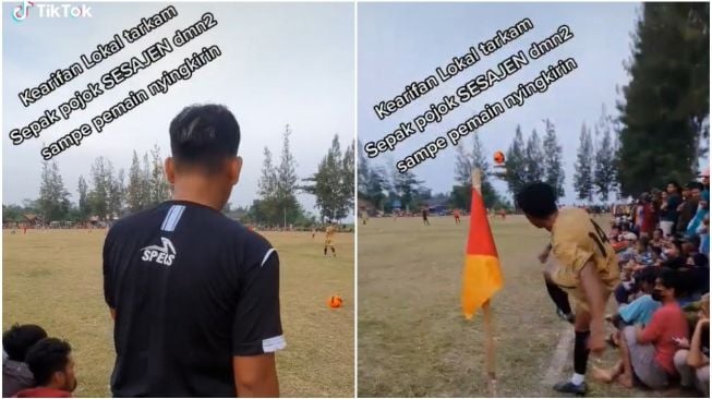 Laga Sepak Bola Antarkampung, Pemain Temukan 'Sesajen' Tersebar di Lapangan