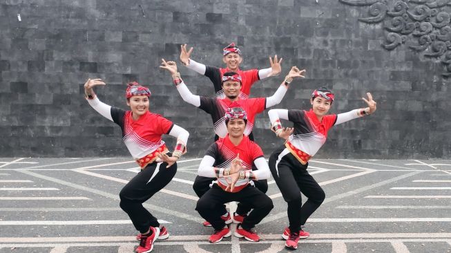 Senam Nangun Sat Kerthi Loka Bali Garapan PNS Pemprov Bali Juarai Asean Fun Aerobic