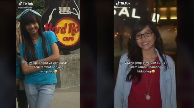 Viral Wanita Glow Up setelah 7 Tahun (tiktok.com/@bellawinarta)