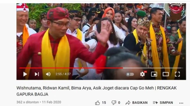 Jawa Barat Gelar Pesta Kemenangan Juara Umum PON Papua 2021, Benarkah? (Turnbackhoax.id)