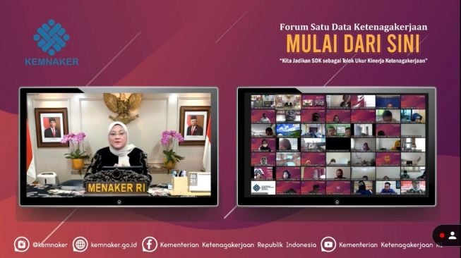 Menaker Apresiasi Forum Satu Data untuk Tetapkan Daftar dan Standar Data Ketenagakerjaan