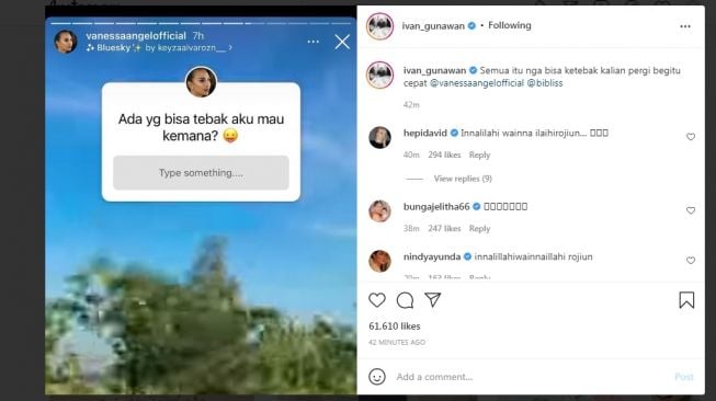 Vanessa Angel dan Suami Tewas Kecelakaan, Unggahan Terakhirnya Foto Jalan Tol