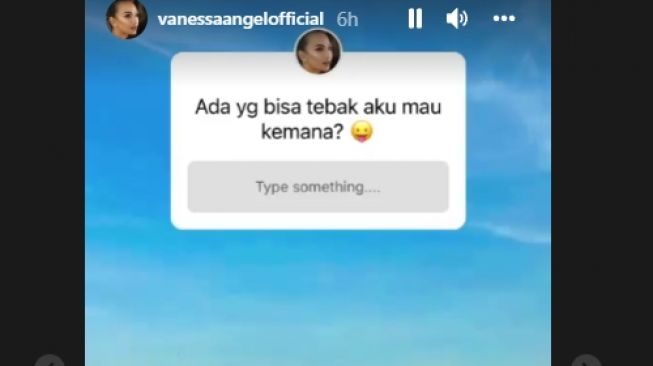 Vannesa Angel unggah perjalanannya di Insta Story. [vannesa angel / Instagram]