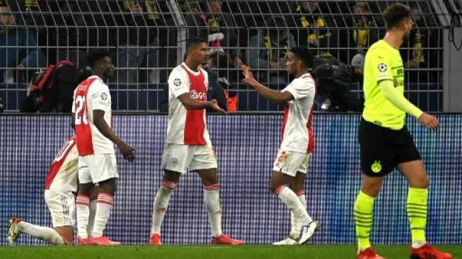 Liga Champions: Hantam 10 Pemain Dortmund, Ajax Lolos ke 16 Besar