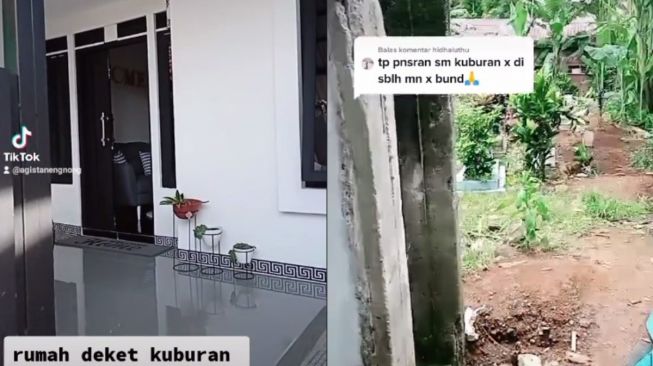 Bukannya Seram, Rumah Depan Kuburan Ini Malah Nyaman: Serasa Bintang Lima