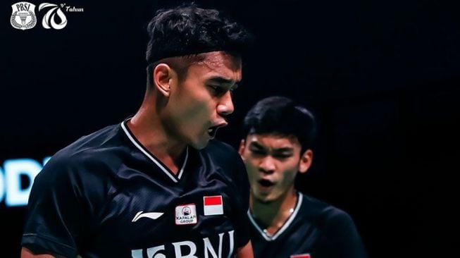 Indonesia Masters 2021: Sengit, Fikri / Bagas Kalahkan Fajar / Rian