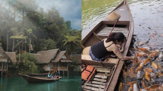 Kampung Sampireun (Instagram: sekitargarut/antyrianti)