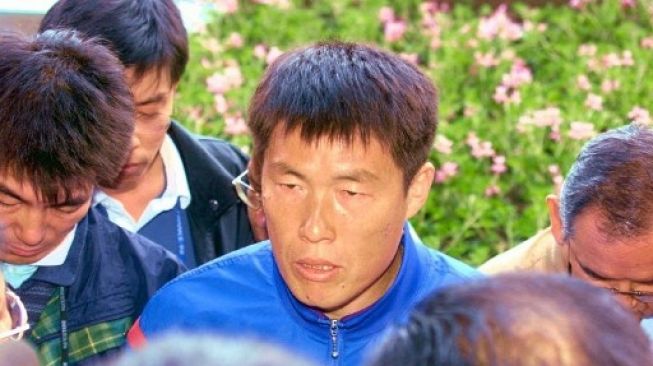 Cha Bum-kun, mantan pemain Timnas Korea Selatan. [AFP]