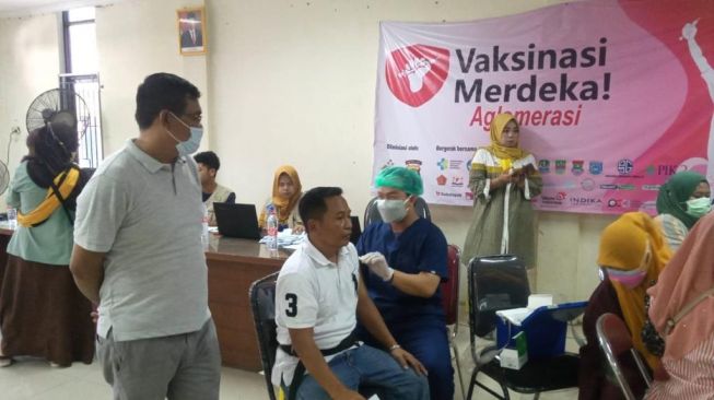 Vaksinasi Merdeka Tahap III Klaim Jaring 70 Persen Warga Penyangga Jakarta