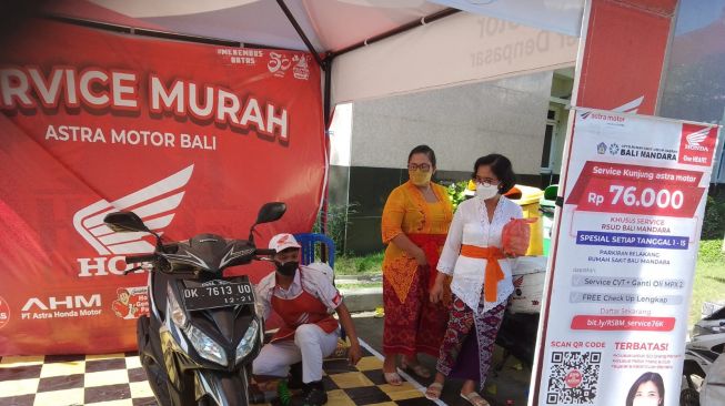 Apresiasi Tenaga Medis, Astra Motor Paket Berikan Service Hemat