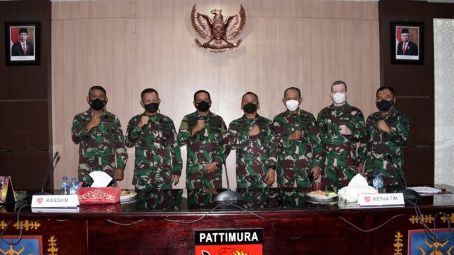 Kodam Pattimura Terima Sosialisasi Doktrin Kartika Eka Paksi