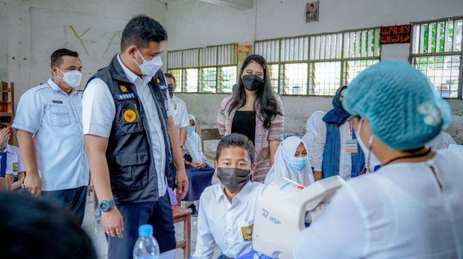 Anak Usia 6-11 Tahun di Sumut Divaksin Covid-19 Mulai Tahun Depan